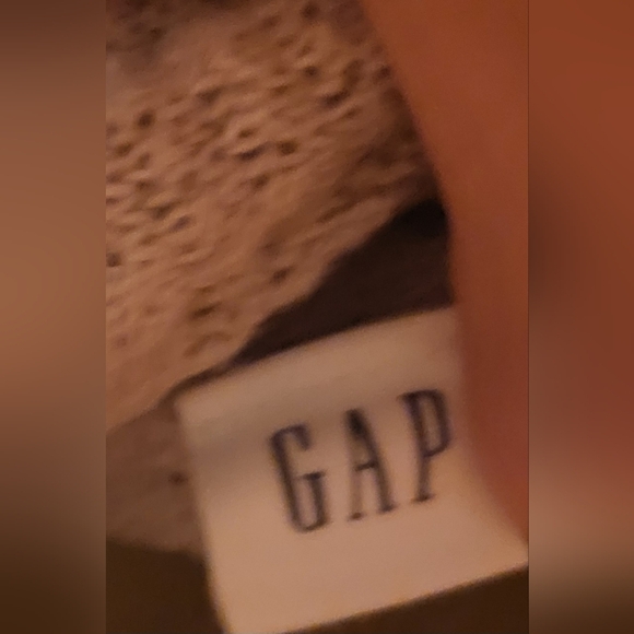 Gap Wool Blend Open Front Long Cream Knit Cardigan Lagenlook Size XL - Picture 7 of 8